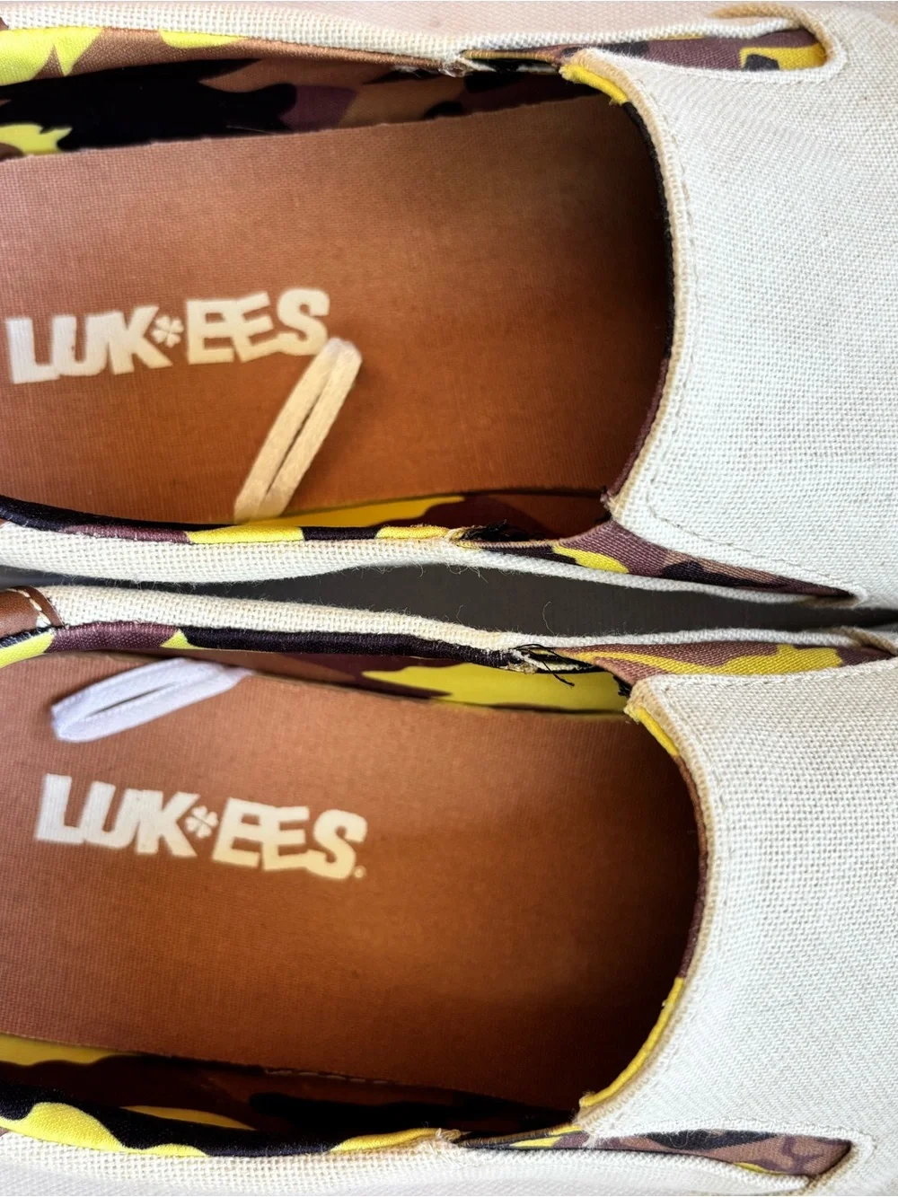 MUK LUKS Mens Cruise Tour Sneaker - Natural